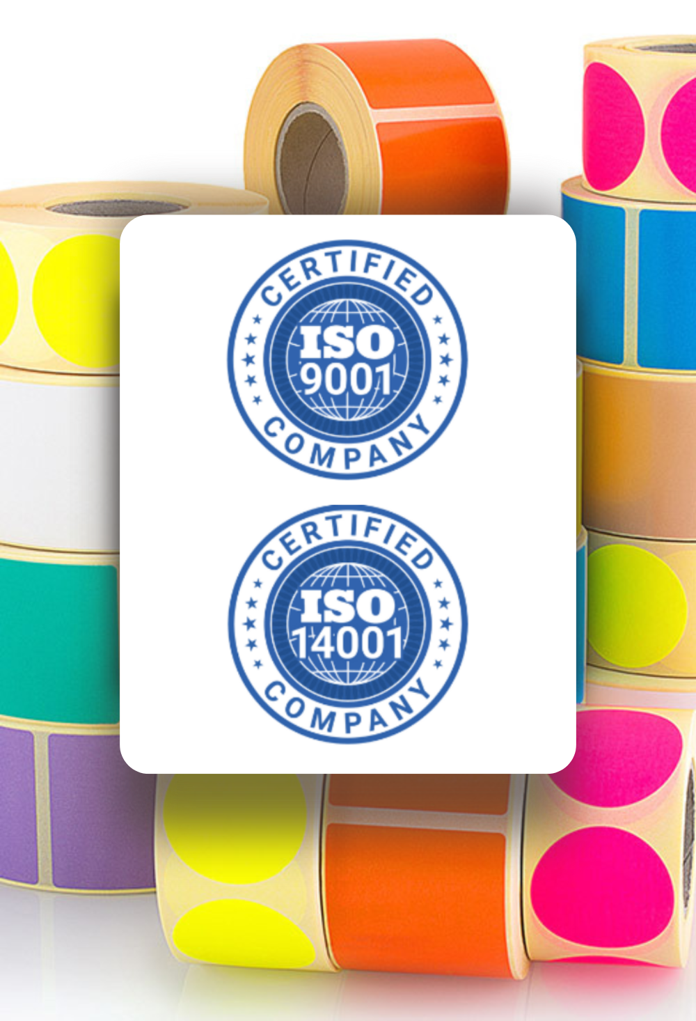 ISO9001 and BRCGS Packaging Certified (ISO 9001)